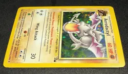 Aerodactyl 01/62 Holo Rare Fossil Unlimited Vintage 1999 Pokemon TCG LP/M - Image 4