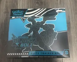 Pokemon TCG Black Bolt Elite Trainer Box ETB Factory Sealed - Image 1