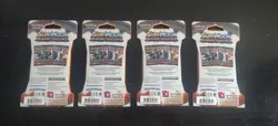 4 sleeved booster packs of pokemon burning shadows - Image 2