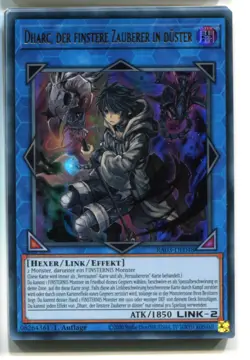 Yu-Gi-Oh! Dharc der Finstere Zauberer in Duster Ultra Rare RA03-DE048 - Image 1