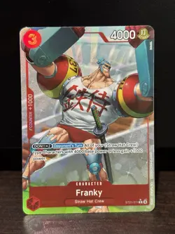 Franky Parallel ST21-011 Starter Deck EX Gear 5 One Piece English Alt Art - Image 1