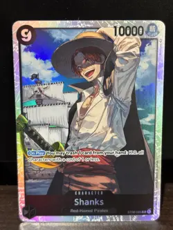 Shanks - ST08-005 - Super Rare - Near Mint - English - One Piece CCG - Image 1