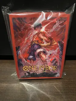 Bandai Card Games Fest ONE PIECE CARD GAME Exclusive Luffy Sleeves Sleeve Pack - Image 1