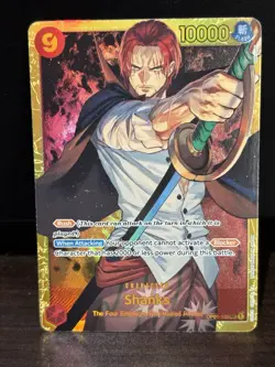 One Piece PRB Premium Booster Shanks SEC Reprint OP01-120 English - Image 1