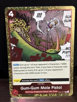 Gum-Gum Mole Pistol ST21-017 English C Starter Deck EX: Gear 5 One Piece Card - Image 1