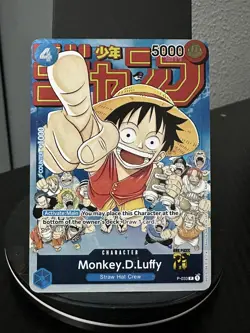 Monkey D Luffy P-033 Event Pack 2 ENGLISH Promo Moderately Played MP - Image 1