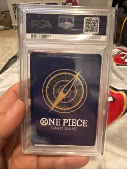 2024 One Piece Japanese EB01 027 Memorial Collection Mr. 1 Alt Art PSA 10 - Image 2