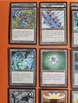 🟤🟤 1995-1999 MAGIC THE GATHERING (38) ARTIFACT CARD LOT MP▶HP ICE AGE & MORE - Image 2