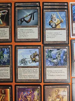 🟤🟤 1995-1999 MAGIC THE GATHERING (38) ARTIFACT CARD LOT MP▶HP ICE AGE & MORE - Image 5