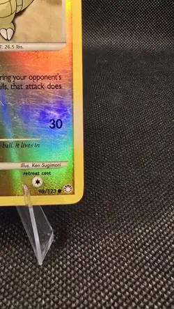 Sandshrew 96/123 Mysterious Treasures Reverse Holo Common Pokemon Card - Image 2