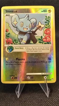 Shinx 98/123 Mysterious Treasures Reverse Holo Pokemon Card - Image 1