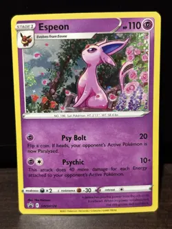 Espeon SWSH174 SWSH: Sword & Shield Promo Cards Holo - Image 1