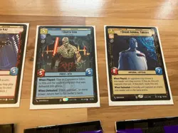 Star Wars Unlimited Darth Sion and Grand Admiral Thrawn + Bulk around 90 Cards - Image 2