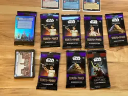 Star Wars Unlimited Darth Sion and Grand Admiral Thrawn + Bulk around 90 Cards - Image 3