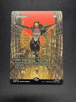 Silkguard - NM - Spider-Man MtG - Image 1