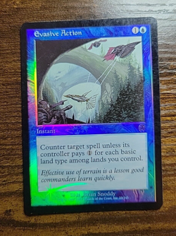 Evasive Action FOIL Apocalypse MTG Magic The Gathering Blue Instant - Image 1