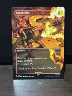 1x Vandalblast, 1757, Non-Foil, Secret Lair Drop - Deadpool, MTG NM - Image 1