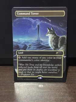 Command Tower (7063) (Rainbow Foil) Secret Lair Drop MtG N/M - Image 1