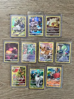 Pokemon TCG Card Lot #10 - 10 Card Lot - Gallery Card Lot - Multiple Sets - Image 1