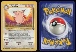 Clefable 17/64 Rare Jungle Unlimited Pokemon - Image 3