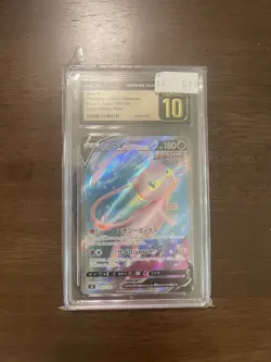 Mew V Pokemon (2021) Japanese Fusion Arts - 105/100 Super Rare -Holo Pristine 10 - Image 1