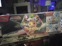 Pokemon Prismatic Evolutions Booster Bundle & Prismatic Surprise Box Sams Club - Image 1
