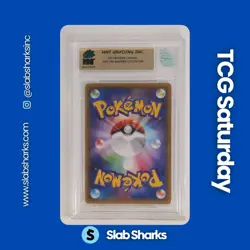2018 POKEMON SUN & MOON LOST THUNDER #159/214 LUGIA HOLO MNT 9.5 - Image 2
