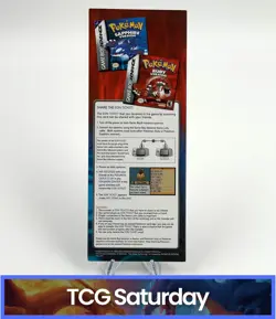 2003 POKEMON RUBY/SAPPHIRE GAME BOY ADVANCE EON TICKET E-READER CARD NINTENDO - Image 2