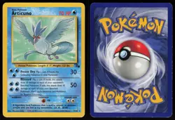 Articuno 17/62 Rare Fossil Unlimited Pokemon - Image 3