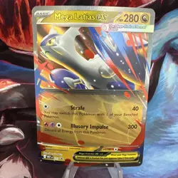 Pokemon TCG Mega Latias ex Black star Promo #11 Mega Evolution Nm - Image 1