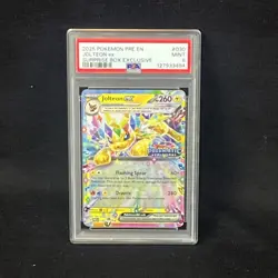 Jolteon ex (030/131) - PSA 9 - 2025 Prismatic Stamped Surprise Box - Pokemon - Image 1