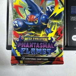 22.73g Mega Evolution Phantasmal Flames Pokemon Booster Pack - Sealed - Image 2