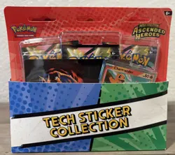 Pokemon Ascended Heroes Tech Sticker Collection- Set Of 12-Open Display ✅In Hand - Image 2