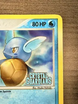 2006 Pokemon Wartortle Holo (ex Crystal Guardians) 43/100 - Image 4
