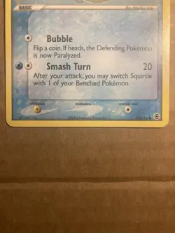Squirtle Pokemon Card Firered Leafgreen 83/112 LP - Image 4