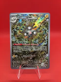 Pokemon Magneton 159 Sv: Scarlet & Violet Promo Full Art Holo 100 HP - Image 1
