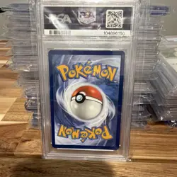 2024 POKEMON SV08 SURGING SPARKS GRAVITY MOUNTAIN HYPER RARE HOLO #250 PSA 9 - Image 2