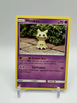 Pokemon TCG Mimikyu 97/236 SM Cosmic Eclipse Regular Non Holo Rare NM - Image 1