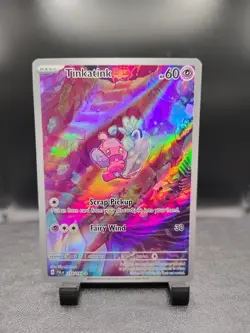 Tinkatink 216/193 Sv02: Paldea Evolved Illustration Rare Holo Pokemon 2023 - Image 1