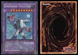 Super Vehicroid - Stealth Union GLAS-EN041 Secret Rare 1st Edition Yugioh - Image 3