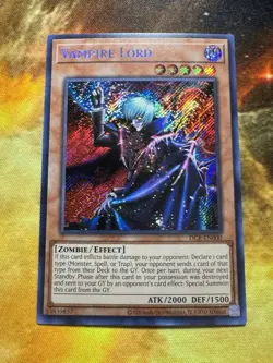 YuGiOh Vampire Lord DCR-EN000 Dark Crisis (25th Anniversary Edition) Unlimited - Image 2
