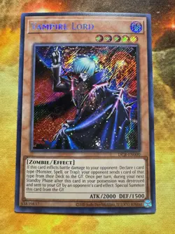 YuGiOh Vampire Lord DCR-EN000 Dark Crisis (25th Anniversary Edition) Unlimited - Image 4