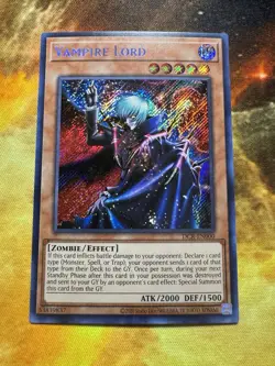 YuGiOh Vampire Lord DCR-EN000 Dark Crisis (25th Anniversary Edition) Unlimited - Image 5