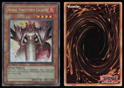 Royal Firestorm Guards GLAS-EN087 Secret Rare 1st Edition Yu-Gi-Oh - Image 3