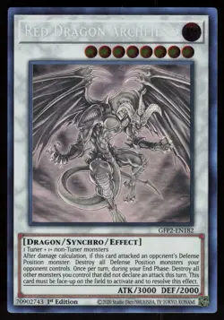 Red Dragon Archfiend (Ghost Rare) GFP2-EN182 1st Edition Yu-Gi-Oh - Image 1