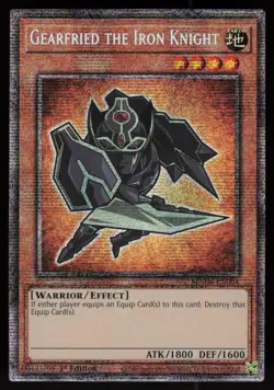 Gearfried the Iron Knight (Starlight Rare) BLMM-EN004 CHIBI 1st Edition Yu-Gi-Oh - Image 1