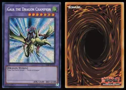Gaia the Dragon Champion LOB-EN125 (25th Anniversary Edition) Yu-Gi-Oh - Image 3