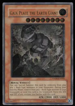 Gaia Plate the Earth Giant (UTR) ANPR-EN094 Ultimate Rare Yu-Gi-Oh - Image 1