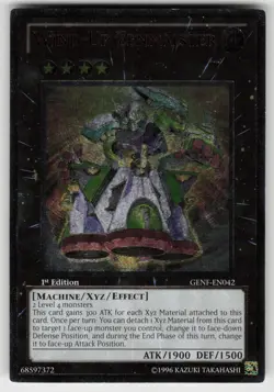 Wind-Up Zenmaister (UTR) GENF-EN042 Ultimate Rare 1st Edition Yu-Gi-Oh - Image 1