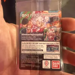 Bandai Namco One Piece Card Game US Voyage Promo Monkey D. Luffy S1-000 - Image 3